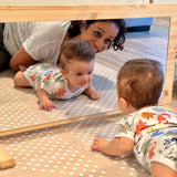 .…. SPAZIO  ATTIVITÀ ..…. 4 Giostrine Montessori + Supporto + Specchio  + Barra Corrimano + Palestrina Gazzella