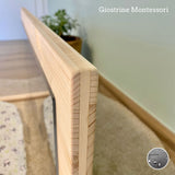 Specchio Montessori in abete