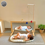 Specchio Montessori in abete