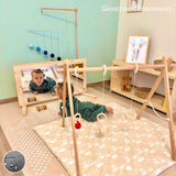 Specchio Montessori in abete