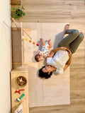 Specchio Montessori  in abete + Supporto regolabile per Giostrine