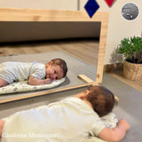 Specchio Montessori in abete