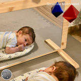 Specchio Montessori in abete
