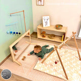 Specchio Montessori in abete