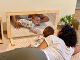 .…. SPAZIO  ATTIVITÀ ..…. 4 Giostrine Montessori + Supporto + Specchio  + Barra Corrimano + Palestrina Gazzella