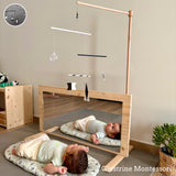 Specchio Montessori in abete