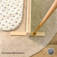 Specchio Montessori  in abete + Supporto regolabile per Giostrine