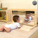 Specchio Montessori in abete