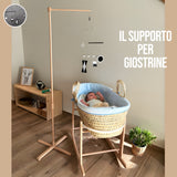 Supporto in legno regolabile per Giostrine