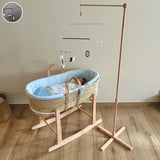 Supporto in legno regolabile per Giostrine