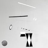 Kit 4 Giostrine Montessori + Supporto in legno regolabile