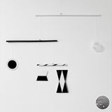 Kit 4 Giostrine Montessori + Supporto in legno regolabile