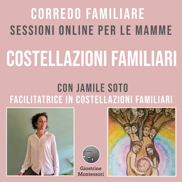 Sessioni on-line per le mamme - Costellazioni Familiari