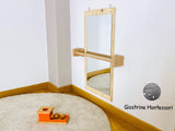 .…. SPAZIO  ATTIVITÀ ..…. 4 Giostrine Montessori + Supporto + Specchio  + Barra Corrimano + Palestrina Gazzella