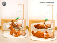 CORREDO MONTESSORI : Kit 4 Giostrine  +Supporto  +Specchio