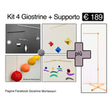 Kit 4 Giostrine Montessori